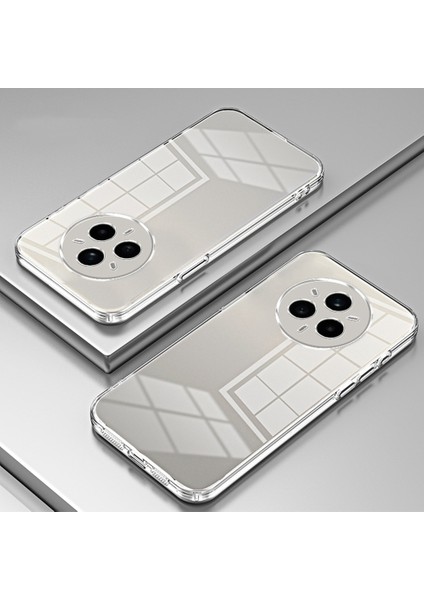 Realme 14 Pro+5g Kılıf Galvanik Çerçeve Yumuşak Tpu Telefon Kılıfı-Şeffaf (Yurt Dışından) indirimleri