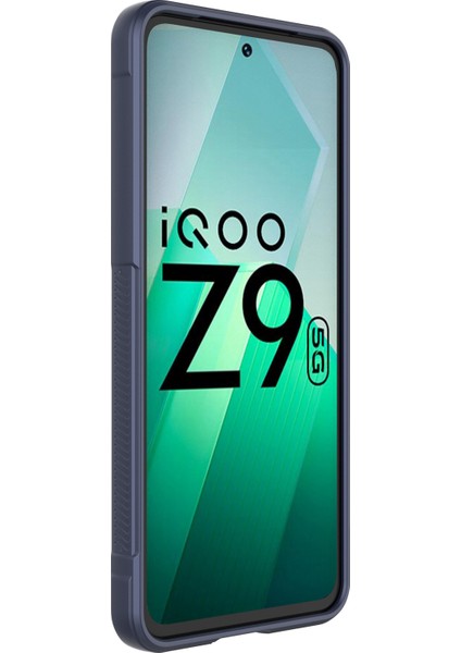 Vivo Iqoo Z9 5g Tpu Kılıf Düşmeye Dayanıklı Koruma Yumuşak Telefon Kılıfı-Koyu Mavi (Yurt Dışından) fırsatları