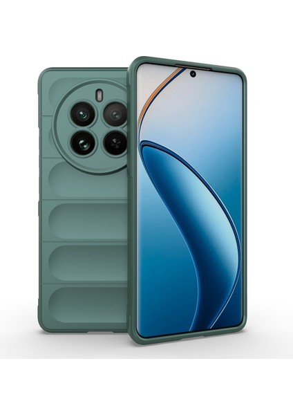 Realme 12 Pro 5g/12 Pro+5g Tpu Kılıf Düşmeye Dayanıklı Cep Telefonu Kılıfı-Yeşil (Yurt Dışından)