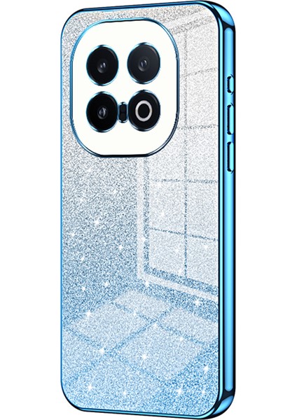 Vivo Iqoo 13 5g Kılıf Elektrokaplama Degrade Parıltılı Tpu Telefon Kılıfı-Mavi (Yurt Dışından)