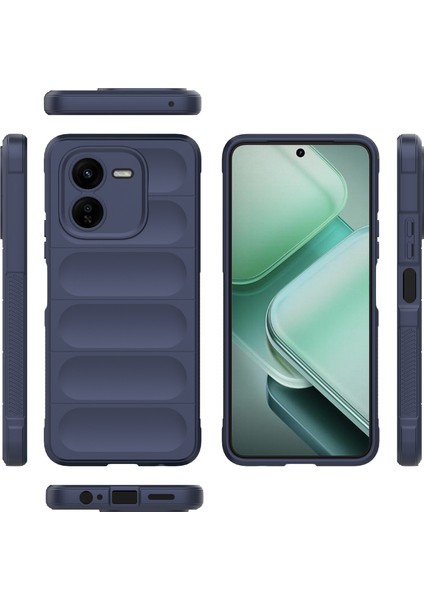 Vivo Iqoo Z9X 5g Kılıf Darbeye Dayanıklı Sağlam Kalkan Yumuşak Tpu Arka Kapak-Koyu Mavi (Yurt Dışından) modelleri