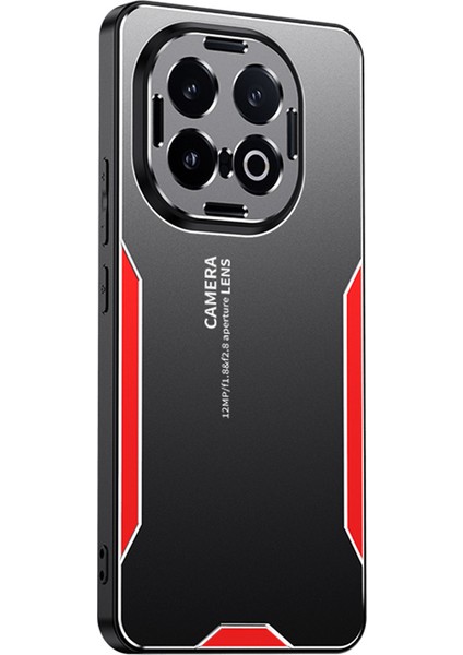 Vivo Iqoo 13 5g Telefon Kılıfı Alüminyum Alaşımlı Tpu Pc Arka Kapak-Kırmızı (Yurt Dışından)