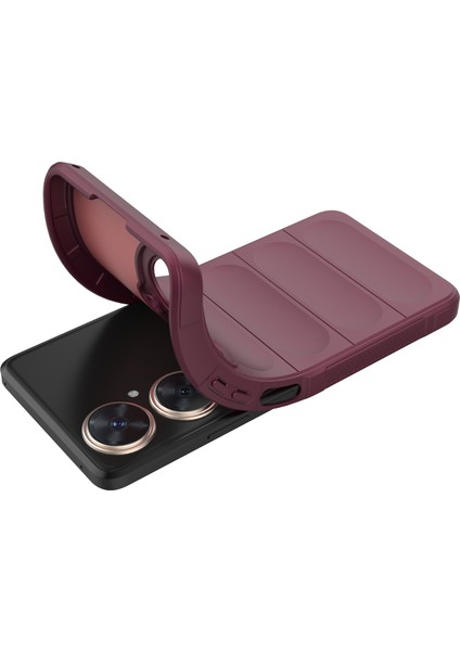 Huawei Nova 11I Yumuşak Tpu Telefon Kılıfı Çizilmez Kamera Lens Koruma Kılıfı-Şarap Kırmızısı (Yurt Dışından) fiyatları