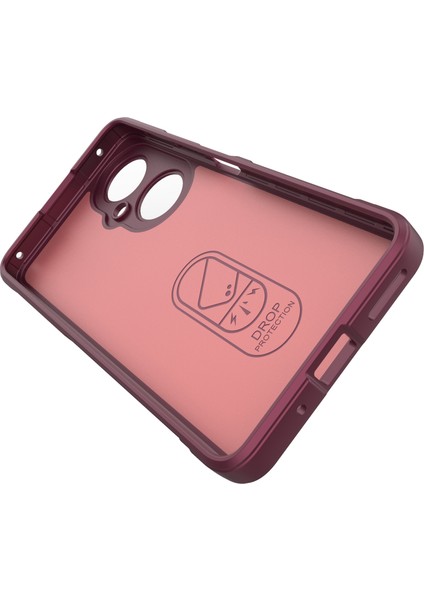 Huawei Nova 11I Yumuşak Tpu Telefon Kılıfı Çizilmez Kamera Lens Koruma Kılıfı-Şarap Kırmızısı (Yurt Dışından) modelleri