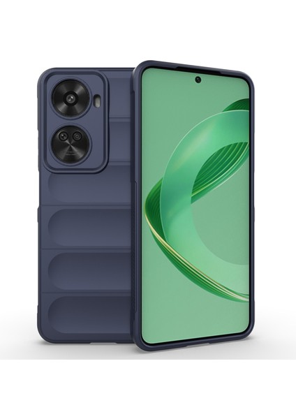 Huawei Nova 11 Se/nova 12 Se 4g Kılıf Çizilmeye Dayanıklı Tpu Cep Telefonu Kılıfı-Koyu Mavi (Yurt Dışından)