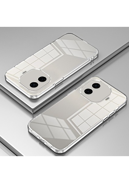 Vivo Iqoo Z9 Turbo 5g Kılıf Tpu Telefon Kılıfı Galvanik Çerçeve Kenar-Şeffaf (Yurt Dışından) indirimleri