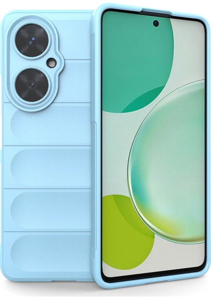 Huawei Nova 11I Yumuşak Tpu Telefon Kılıfı Çizilmez Kamera Lens Koruma Kılıfı-Bebek Mavisi (Yurt Dışından)