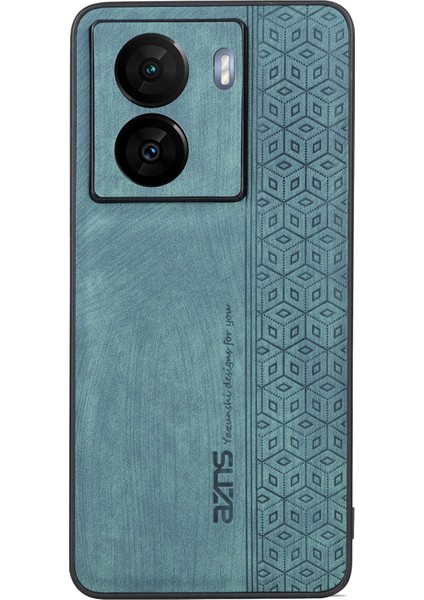 Azns Vivo Iqoo Z7 5G/Z7X 5g Pu Deri+Tpu Telefon Kılıfı Baskılı Desen Kaymaz Tutma Kılıfı-Yeşil (Yurt Dışından) indirimleri