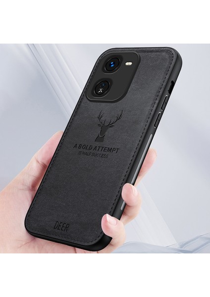 Vivo Iqoo Z9X 5g Telefon Kılıfı Kumaş Doku Deri + Pc + Tpu Kapak Geyik Desenli-Mavi (Yurt Dışından) fiyatları