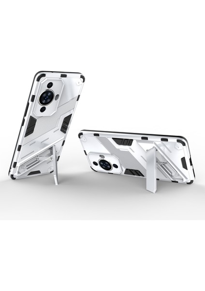 Huawei Nova 11/nova 12S 4g/nova 12 Lite 4g Darbeye Dayanıklı Destekli Arka Kapak Sert Pc+Esnek Tpu Telefon Kılıfı-Beyaz (Yurt Dışından) indirimleri