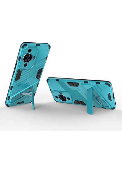 Huawei Nova 11 Pro/nova 11 Ultra Anti-Toz Pc+Tpu Telefon Kılıfı Düşmeye Dayanıklı Telefon Kılıfı ve Ayaklık-Bebek Mavisi (Yurt Dışından) modelleri