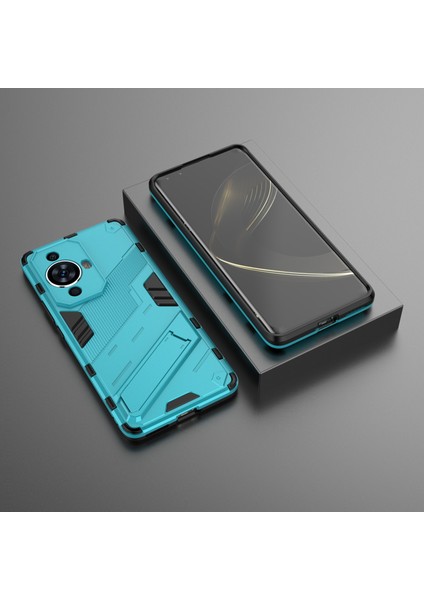 Huawei Nova 11 Pro/nova 11 Ultra Anti-Toz Pc+Tpu Telefon Kılıfı Düşmeye Dayanıklı Telefon Kılıfı ve Ayaklık-Bebek Mavisi (Yurt Dışından) indirimleri