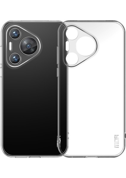 Mofı Huawei Pura 70 Kılıf Çizilmez Yüksek Şeffaflık Yumuşak Tpu Telefon Kılıfı (Yurt Dışından)