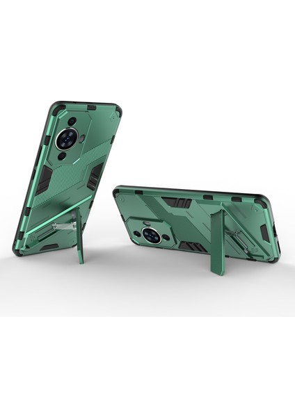 Huawei Nova 11/nova 12S 4g/nova 12 Lite 4g Darbeye Dayanıklı Destekli Arka Kapak Sert Pc+Esnek Tpu Telefon Kılıfı-Yeşil (Yurt Dışından) indirimleri