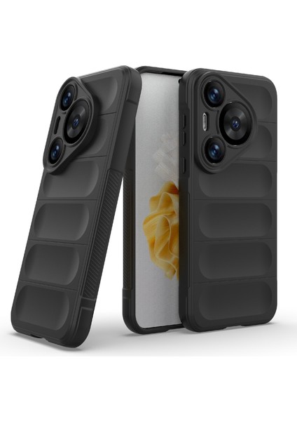 Huawei Pura 70 Pro/pura 70 Pro+Kılıf Tpu Kaymaz Arka Telefon Kılıfı-Siyah (Yurt Dışından) fiyatları