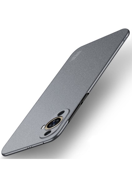 Mofı Shield Mat Serisi Huawei Nova 11 Pro/nova 11 Ultra Darbeye Dayanıklı Mat Telefon Kılıfı Sert Pc Telefon Kılıfı-Gri (Yurt Dışından)