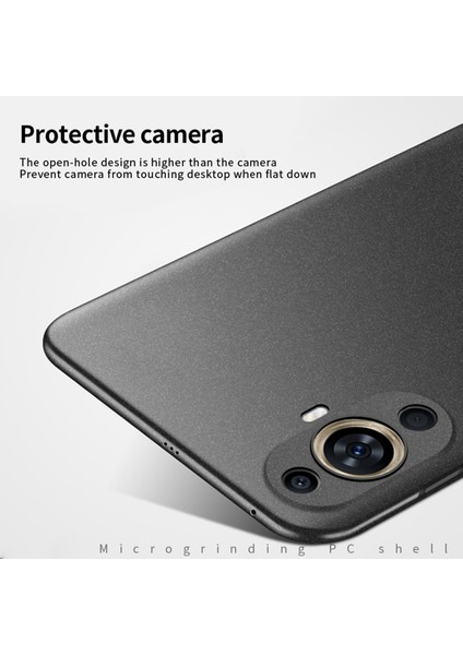 Mofı Shield Mat Serisi Huawei Nova 11 Pro/nova 11 Ultra Darbeye Dayanıklı Mat Telefon Kılıfı Sert Pc Telefon Kılıfı-Gri (Yurt Dışından) fırsatları