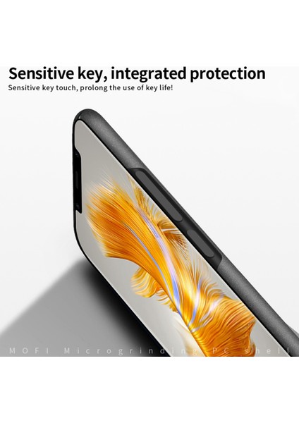 Mofı Shield Mat Serisi Huawei Mate 50 4g Ultra Ince Telefon Kılıfı Düşmeye Karşı Sert Pc Koruyucu Arka Kapak-Gri (Yurt Dışından) modelleri