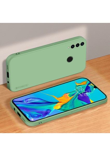 Pınwuyo Yumuşak Silikon Hassas Kesim Cep Telefonu Hibrit Kılıf Kapağı P30 LITE/P30 Lite Yeni Sürüm/nova 4e-Yeşil (Yurt Dışından) modelleri