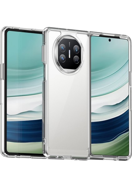 Huawei Mate X5/mate X3 5g Kılıf Tpu+Akrilik Katlanır Telefon Kılıfı-Şeffaf (Yurt Dışından)