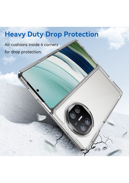 Huawei Mate X5/mate X3 5g Kılıf Tpu+Akrilik Katlanır Telefon Kılıfı-Şeffaf (Yurt Dışından) fiyatları