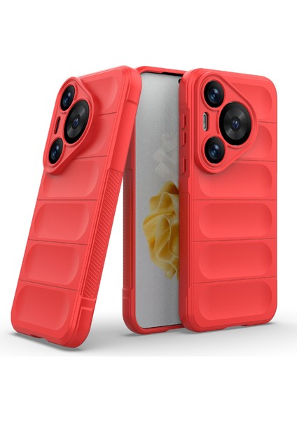 Huawei Pura 70 Pro/pura 70 Pro+Kılıf Tpu Kaymaz Arka Telefon Kılıfı-Kırmızı (Yurt Dışından) fiyatları