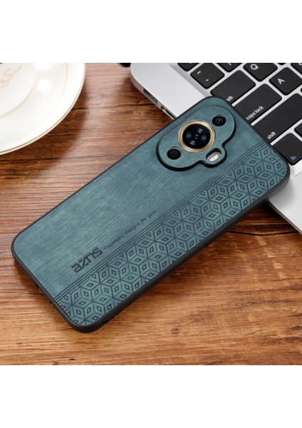 Azns Huawei Nova 11 Pro/nova 11 Ultra Baskılı Telefon Kılıfı Pu Deri+Tpu Telefon Kılıfı-Yeşil (Yurt Dışından) indirimleri