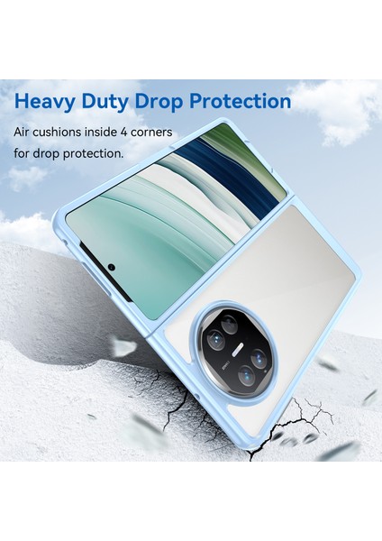 Huawei Mate X5/mate X3 5g Kılıf Tpu+Akrilik Katlanır Telefon Kılıfı-Mavi (Yurt Dışından) fiyatları