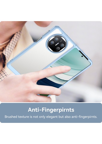Huawei Mate X5/mate X3 5g Kılıf Tpu+Akrilik Katlanır Telefon Kılıfı-Mavi (Yurt Dışından) fırsatları
