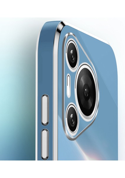 Xınlı Huawei Pura 70 Pro/pura 70 Pro+Kılıf Galvanik Çerçeve Yumuşak Tpu Telefon Kılıfı-Beyaz (Yurt Dışından) fırsatları