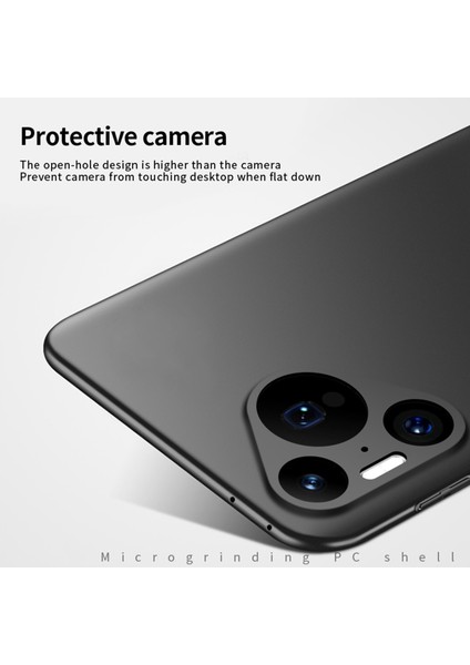 Huawei Pura 70 Pro/pura 70 Pro+Kılıf Mat Pc Ince Telefon Kılıfı-Siyah (Yurt Dışından) fırsatları