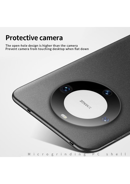Mofı Shield Mat Serisi Huawei Mate 60 Pro Sert Pc Telefon Kılıfı Parmak Izi Önleyici Telefon Kılıfı-Kırmızı (Yurt Dışından) fırsatları