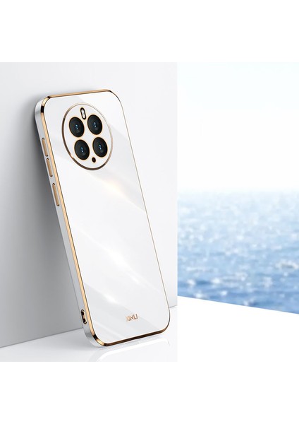 Huawei Mate 50 Pro 4g Için Xınlı Çizilmeye Dayanıklı Telefon Kılıfı, Elektrokaplama Tpu Arka Kabuk Tam Kamera Lens Koruma Kılıfı-Beyaz (Yurt Dışından) indirimleri