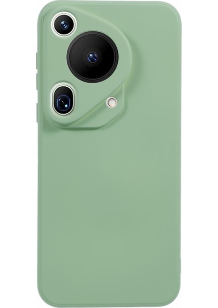 Huawei Pura 70 Ultra Kılıf Çizilmez Fiber Astar Tpu Telefon Kılıfı-Matcha Yeşili (Yurt Dışından)