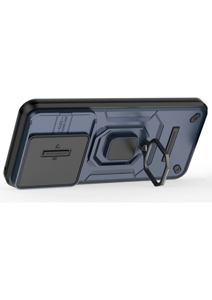 Huawei Pura 70 Kılıf Pc+Tpu Koruyucu Telefon Kabuğu Kayar Lens Kapağı-Mavi (Yurt Dışından) fiyatları
