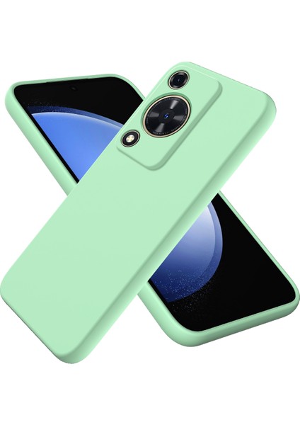 Huawei Nova Y72 4g/enjoy 70 Çizilmez Sıvı Silikon Telefon Kılıfı Askılı-Yeşil (Yurt Dışından) fiyatları