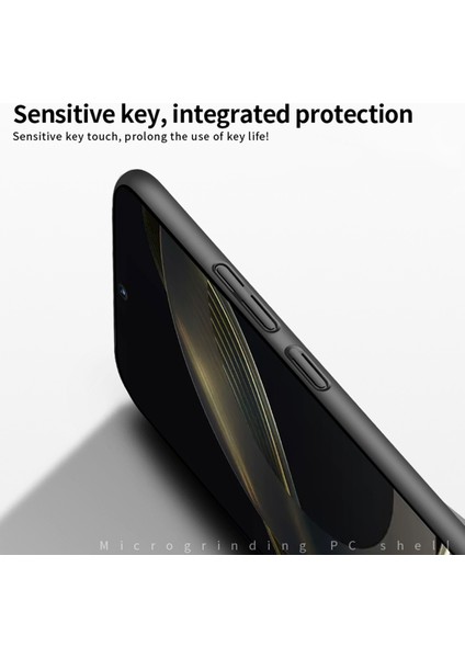 Huawei Nova 11 Pro/nova 11 Ultra Mat Telefon Kılıfı Koruyucu Pc Telefon Kılıfı-Siyah (Yurt Dışından) modelleri