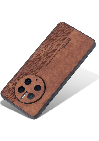 Azns Cep Telefonu Kılıfı Huawei Mate 50 Pro 4g, Baskılı Desenli Düşmeye Karşı Telefon Kılıfı Pu Deri Kaplamalı Tpu Kabuk-Kahverengi (Yurt Dışından) modelleri