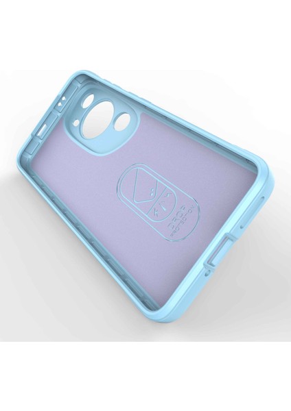 Huawei P60 Art Şok Emici Telefon Kabuğu Yumuşak Tpu Cep Telefonu Kılıfı Toz Geçirmez Koruyucu Kapak-Bebek Mavisi (Yurt Dışından) fiyatları