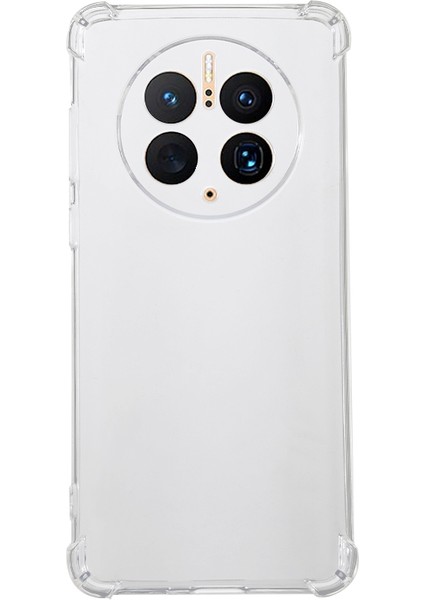 Huawei Mate 50 Pro 4g Esnek Tpu Şeffaf Telefon Kılıfı Kalın Köşeler Darbeye Dayanıklı Cep Telefonu Kılıfı (Yurt Dışından)