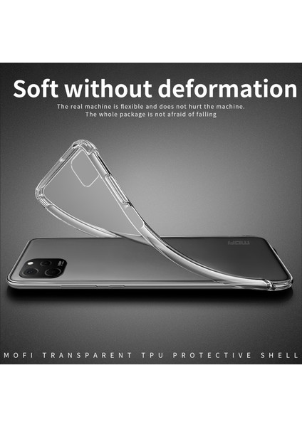 Huawei Nova Y61 4g Koruyucu Telefon Kabuğu Için Mofı Crystal Clear Kılıf Düşmeye Karşı Darbeye Dayanıklı Tpu Kapak (Yurt Dışından) modelleri