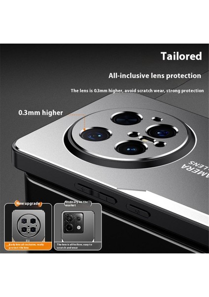 Huawei Mate 70 Pro/70 Pro+Telefon Kılıfı Alüminyum Alaşımlı Tpu Pc Arka Kapak-Altın (Yurt Dışından) fırsatları