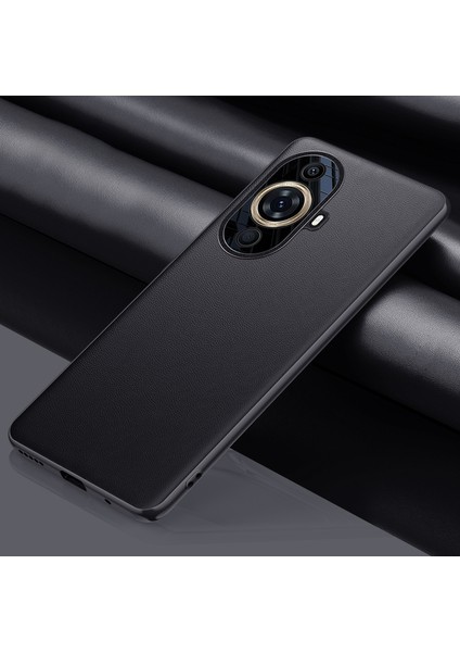 Huawei Nova 11 Pro/nova 11 Ultra Için Metal Lens Korumalı Telefon Kılıfı, Deri Kaplamalı Tpu+Pc Telefon Kılıfı (2. Nesil)-Siyah (Yurt Dışından) indirimleri