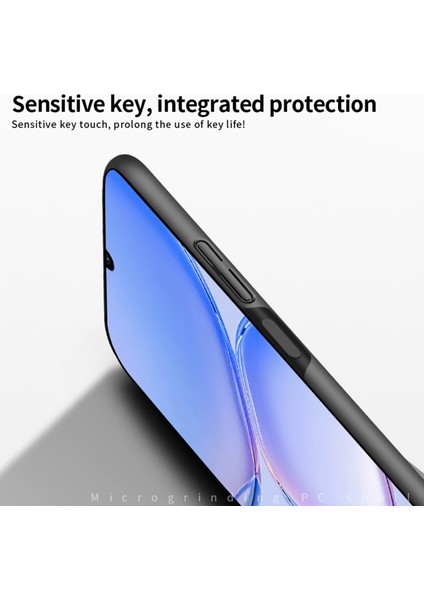 Kalkanı Huawei Enjoy 60 Darbeye Dayanıklı Mat Pc Telefon Kılıfı Telefon Kapağı-Siyah (Yurt Dışından) modelleri