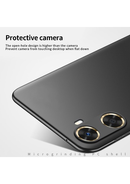 Kalkanı Huawei Enjoy 60 Darbeye Dayanıklı Mat Pc Telefon Kılıfı Telefon Kapağı-Siyah (Yurt Dışından) fırsatları