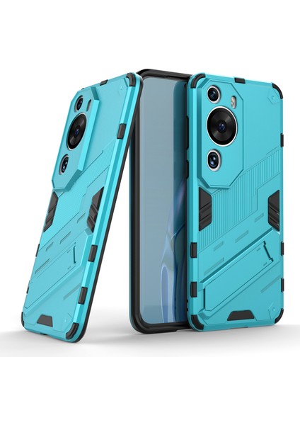 Huawei P60 Art Pc+Tpu Defender Telefon Kılıfı Kickstand Darbeye Dayanıklı Kapak-Bebek Mavisi (Yurt Dışından) indirimleri