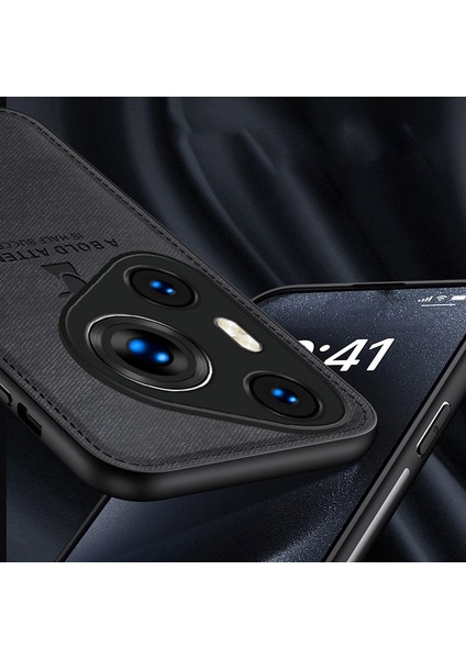 Huawei Pura 70 Pro/pura 70 Pro+Hibrit Kılıf Geyik Desenli Kumaş Doku Deri+Pc+Tpu Koruyucu Kılıf-Mavi (Yurt Dışından) fiyatları