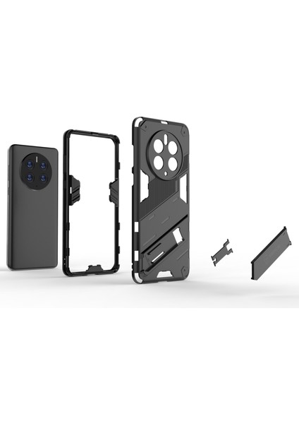 Huawei Mate 50 Pro Telefon Kılıfı Kickstand Pc + Tpu Hibrit Koruyucu Kılıf Düşmeye Karşı Darbeye Dayanıklı Kılıf - Bebek Mavisi (Yurt Dışından) fiyatları