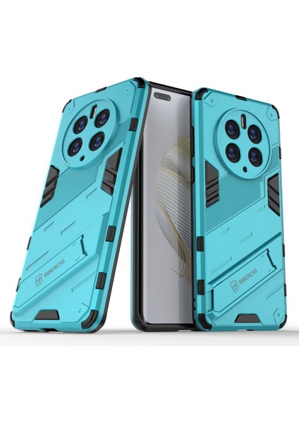 Huawei Mate 50 Pro Telefon Kılıfı Kickstand Pc + Tpu Hibrit Koruyucu Kılıf Düşmeye Karşı Darbeye Dayanıklı Kılıf - Bebek Mavisi (Yurt Dışından) modelleri