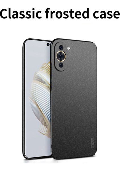 Mofı Shield Mat Serisi Huawei Nova 10 4g Sert Pc Arka Kapak Parmak Izi Önleyici Telefon Koruyucu Kılıf-Siyah (Yurt Dışından) fiyatları
